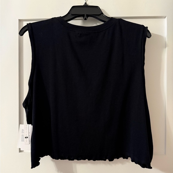 New BP Black Crop Top Tank (Size: 1X) - Picture 5 of 9